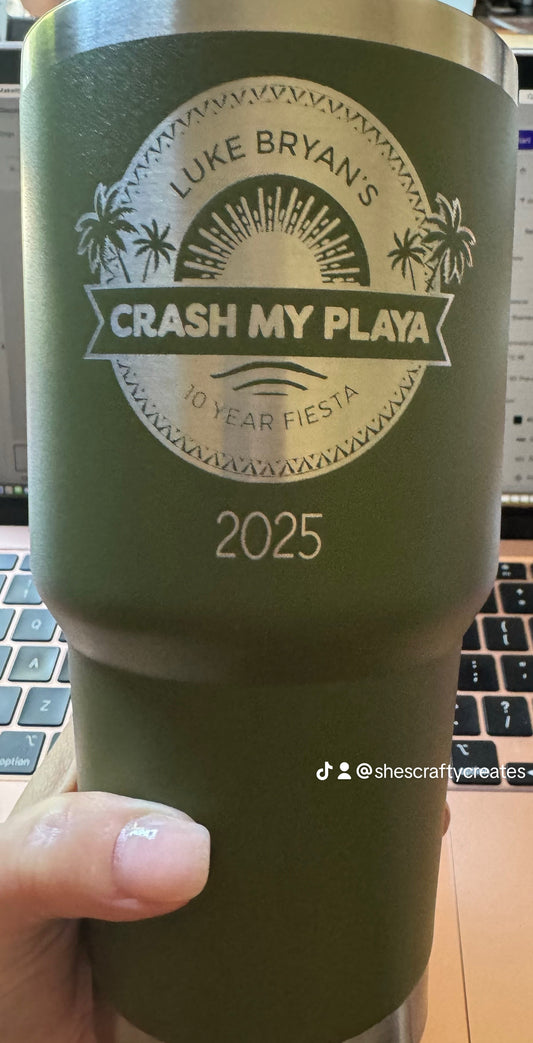 30 ounce Tumbler - Five Colors to Choose From Personalization Included!