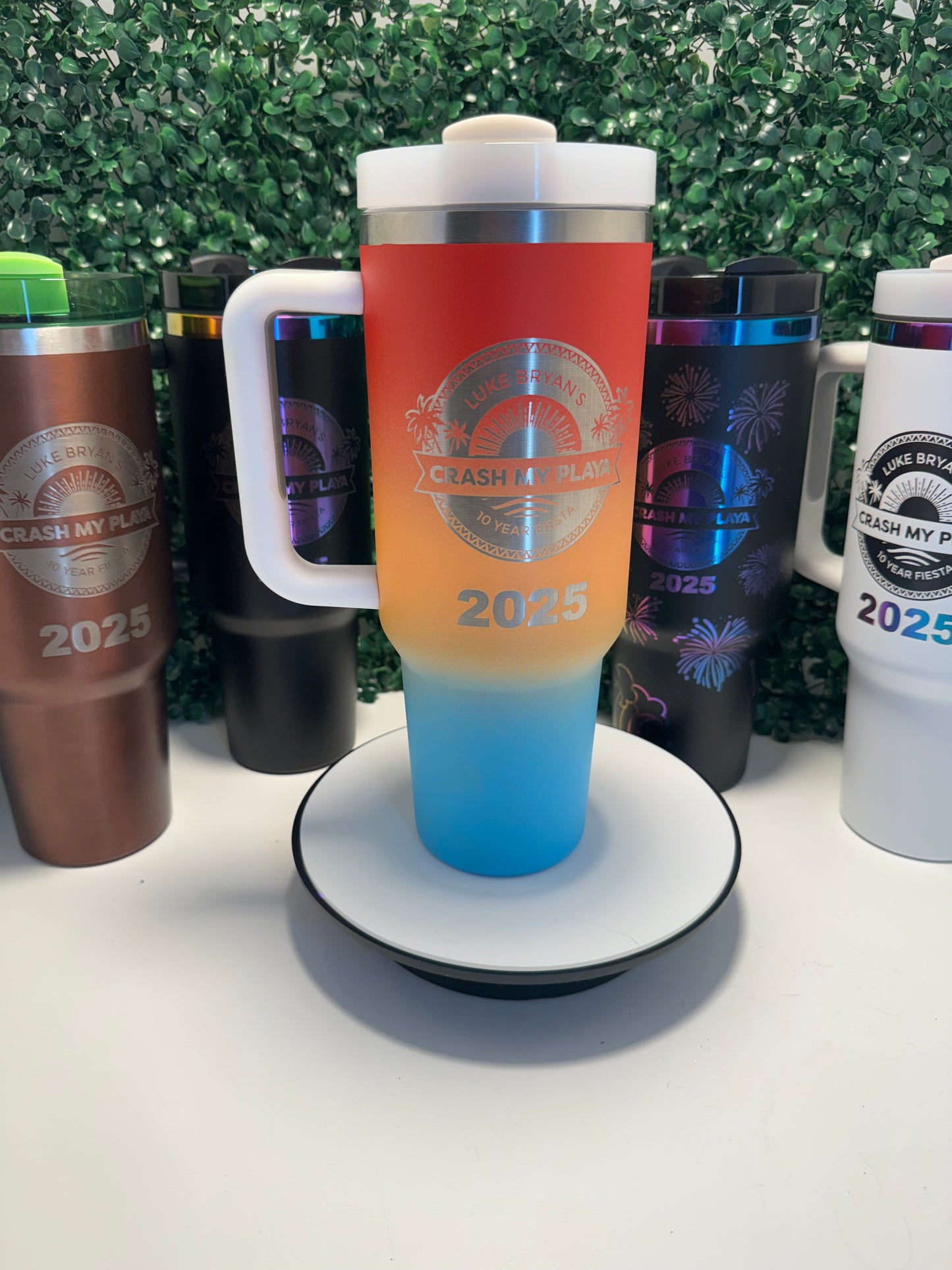 Sunrise Sunset 40 Ounce Engraved Tumbler - Personalization included