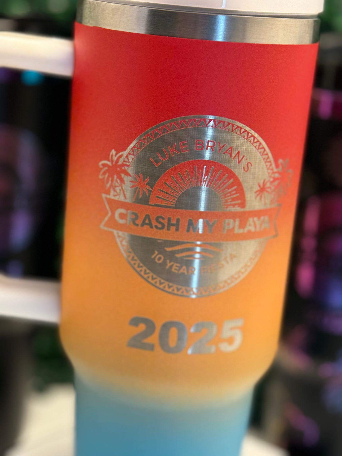 Sunrise Sunset 40 Ounce Engraved Tumbler - Personalization included
