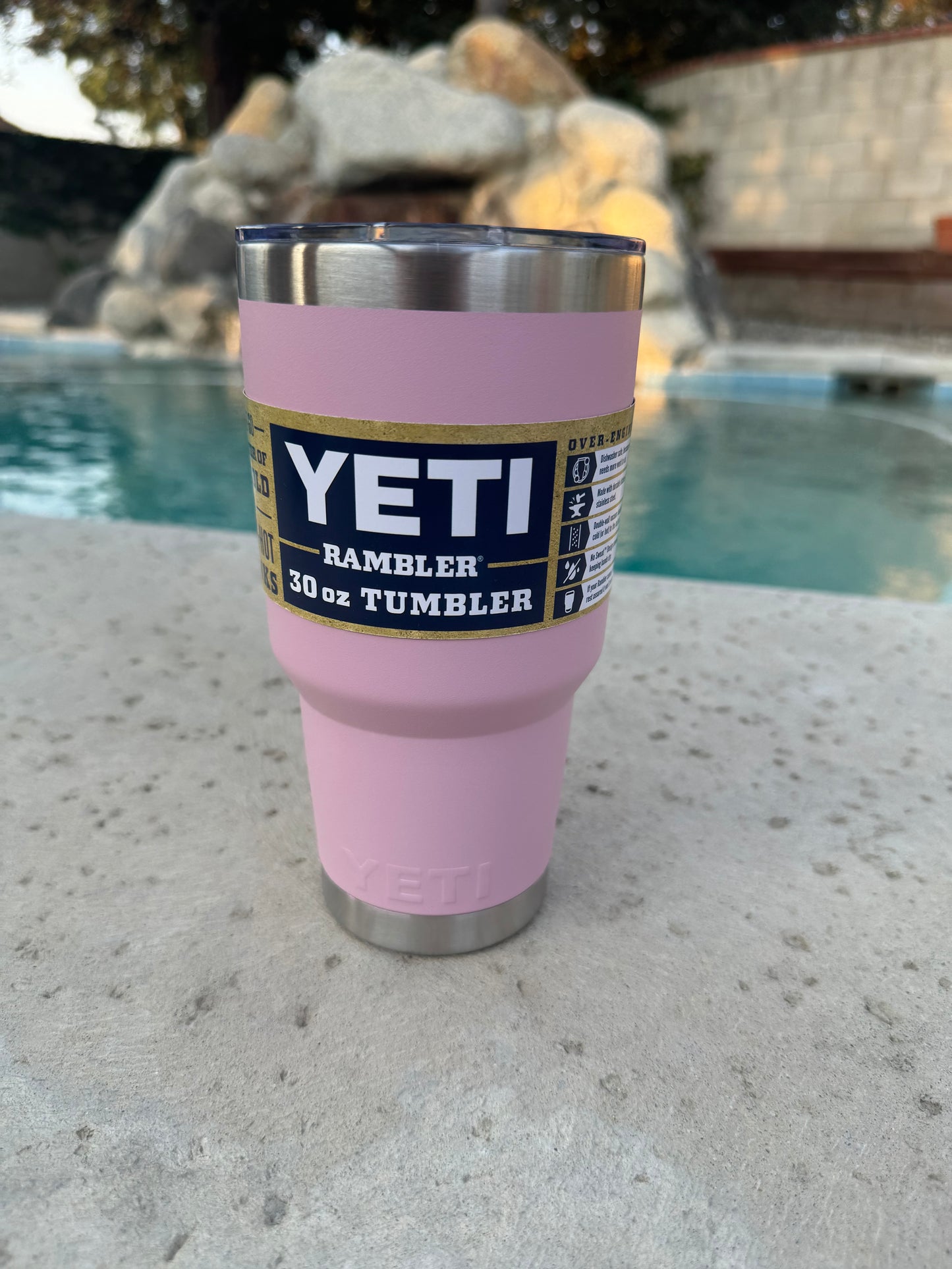 30 Ounce Premium Tumbler Without Handle 2 lids included