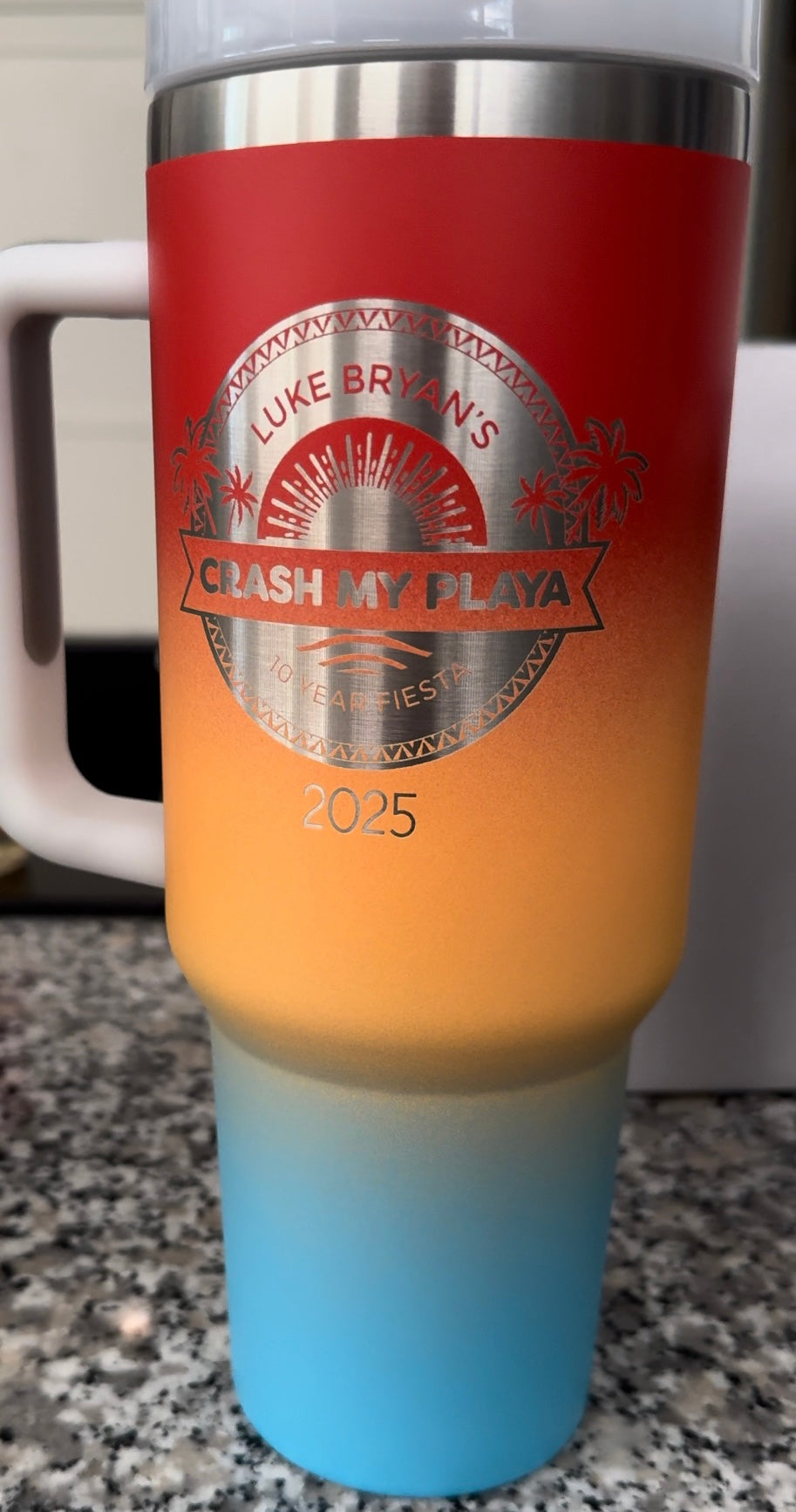 Sunrise Sunset 40 Ounce Engraved Tumbler - Personalization included