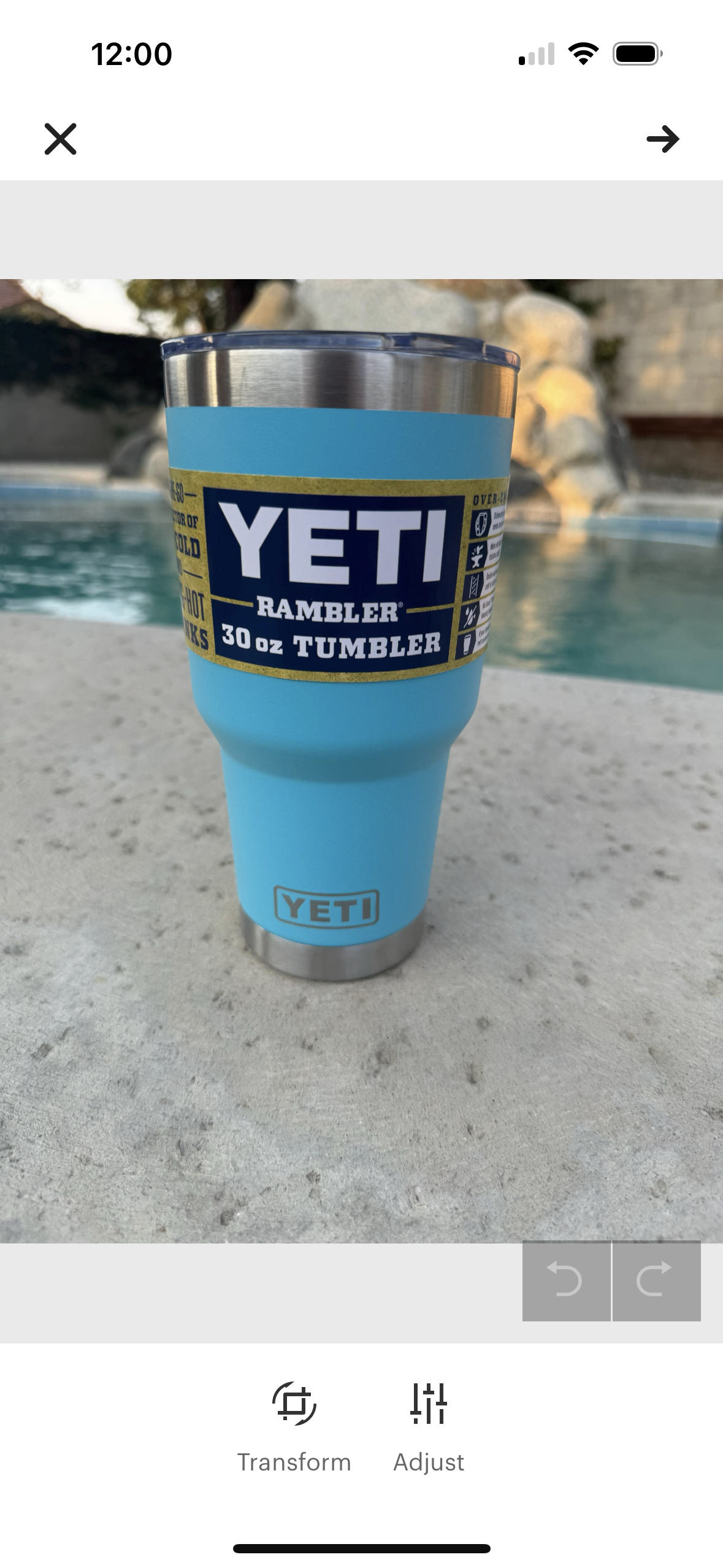 30 Ounce Premium Tumbler Without Handle 2 lids included